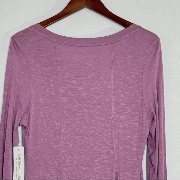 Soft Surroundings Top Perfect A Line Tunic Purple Flowy Fairy SZ Extra Small - Picture 4 of 12